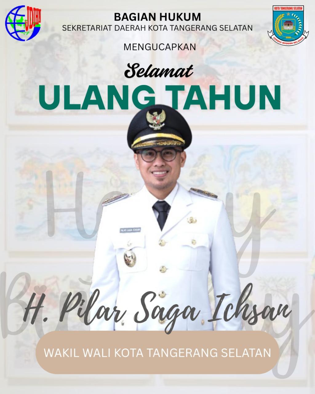 Selamat Ulang Tahun Bapak H. Pilar Saga Ichsan