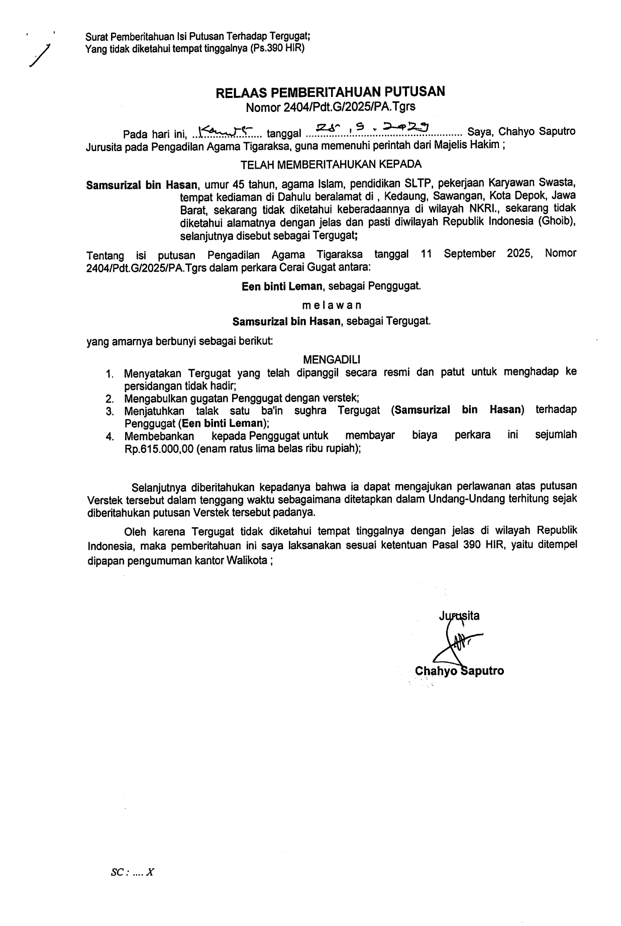 JDIH KOTA TANGERANG SELATAN