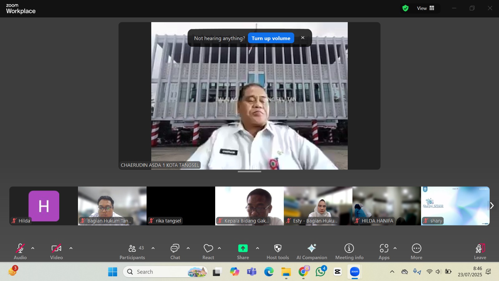 Sosialisasi Peraturan Daerah Kota Tangerang Selatan Nomor 2 Tahun 2025 tentang Penyelenggaraan Ketertiban Umum dan Ketenteraman Masyarakat Serta Perlindungan Masyarakat